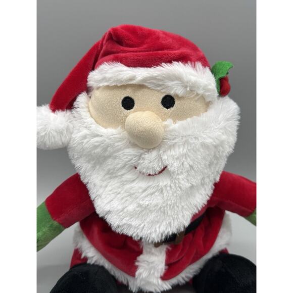 Santa Claus Christmas Plush 11” Stuffed Doll Silver One - Picture 2 of 9